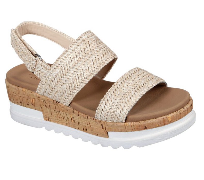 Skechers Honey Rise - Womens Sandals Beige [AU-ZF7695]